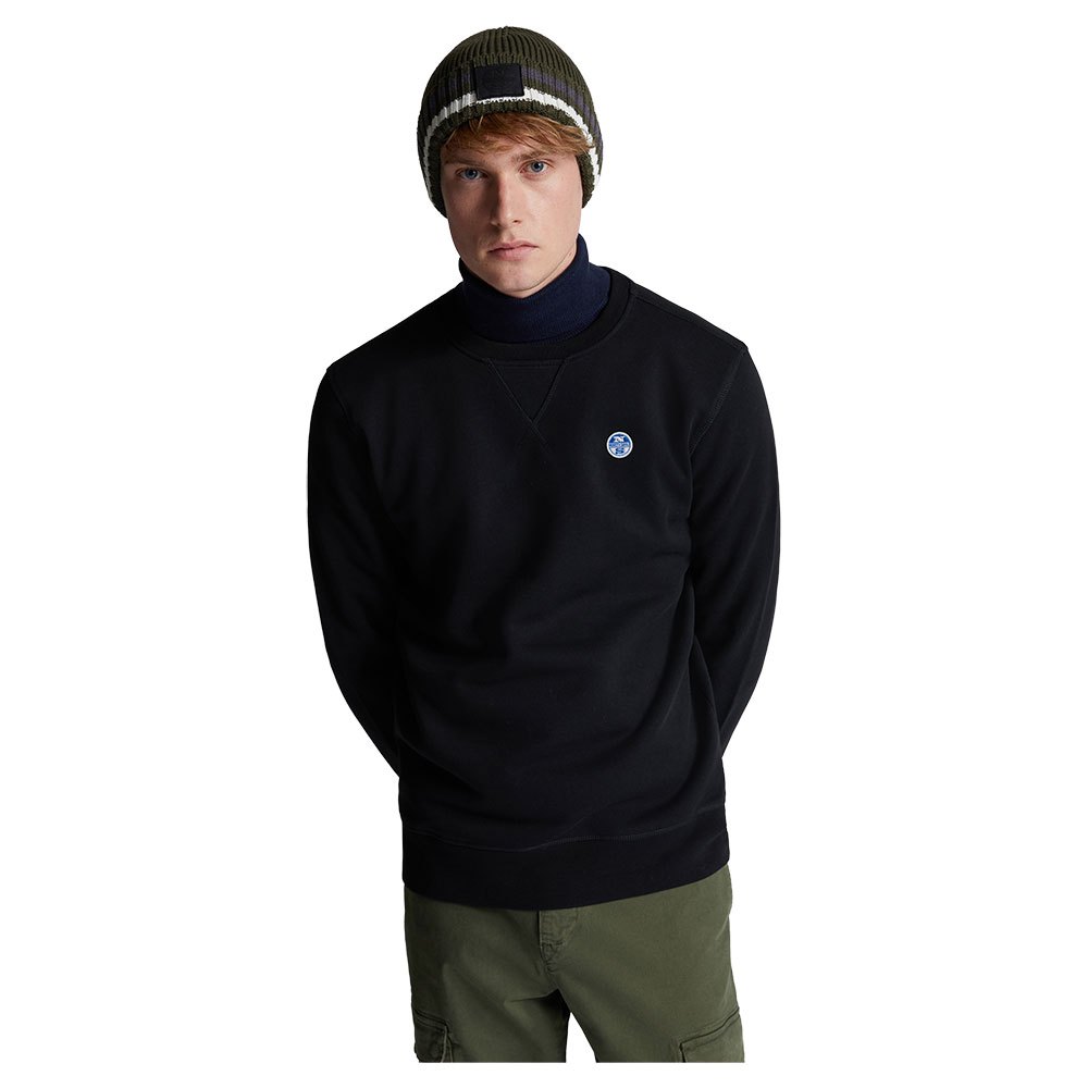 Clothing North Sails Organic Fleece Sweatshirt Black