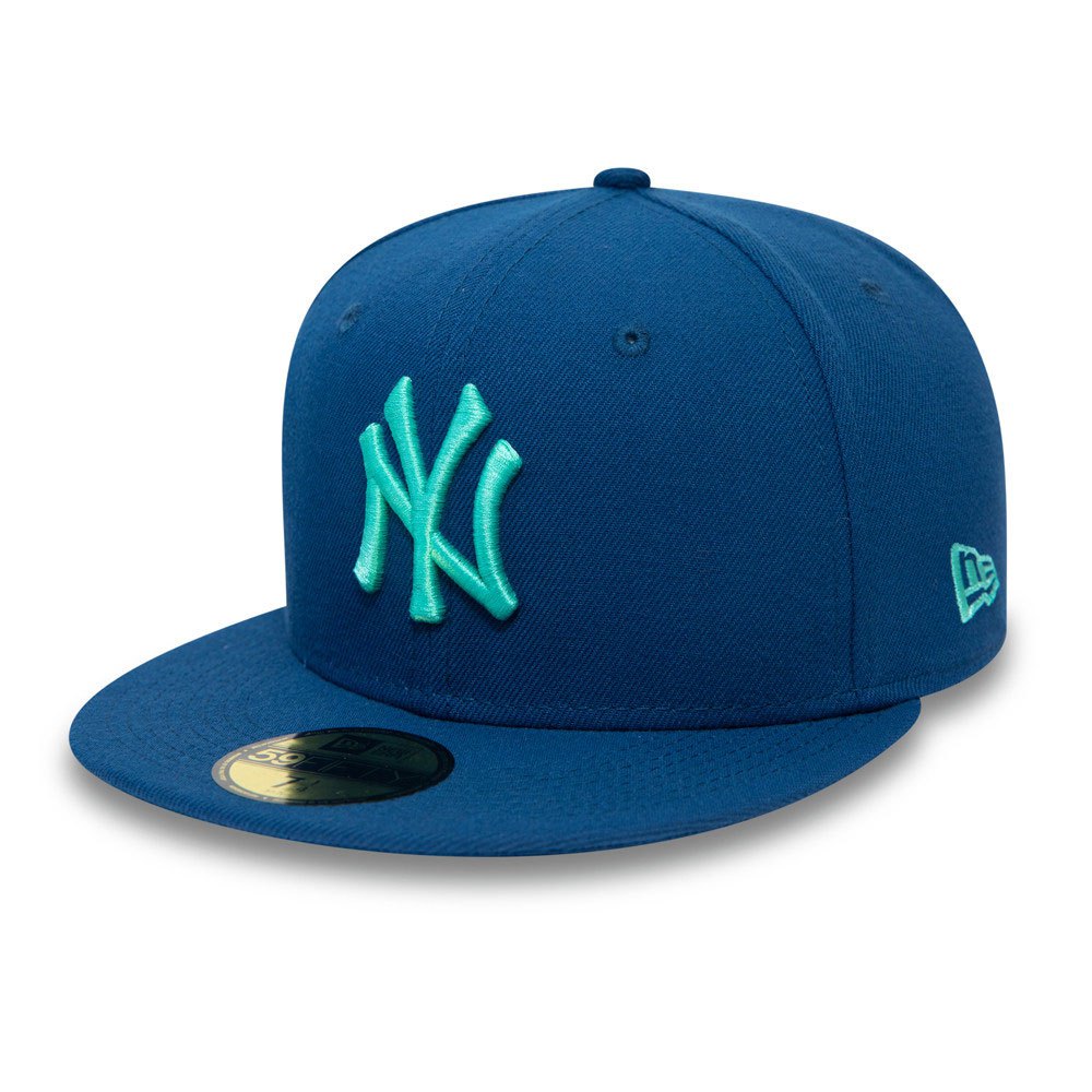 Caps And Hats New Era League Essential 59Fifty New York Yankees Cap Blue