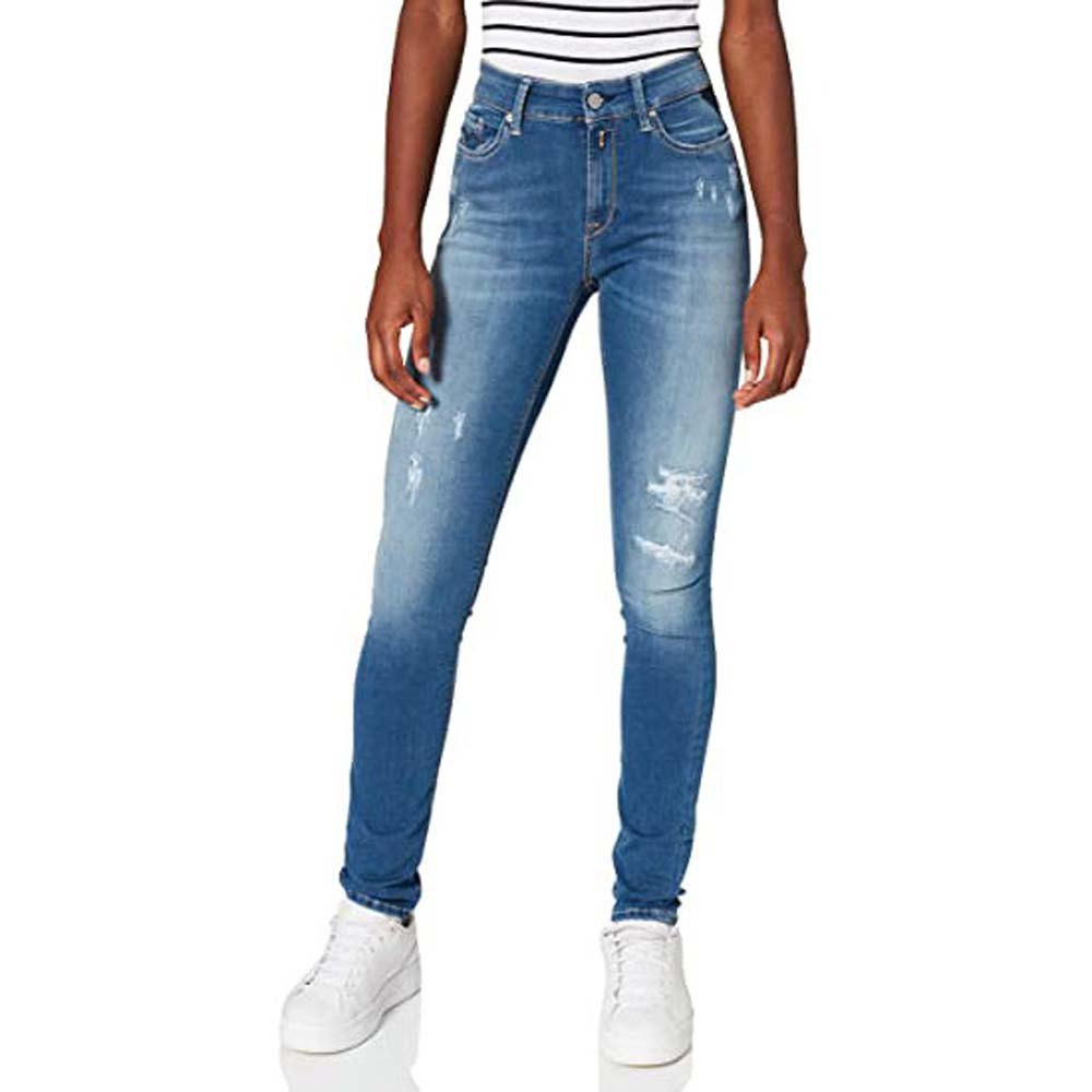 Clothing Replay WHW689.000.661XI22.009 Luzien Pants Blue
