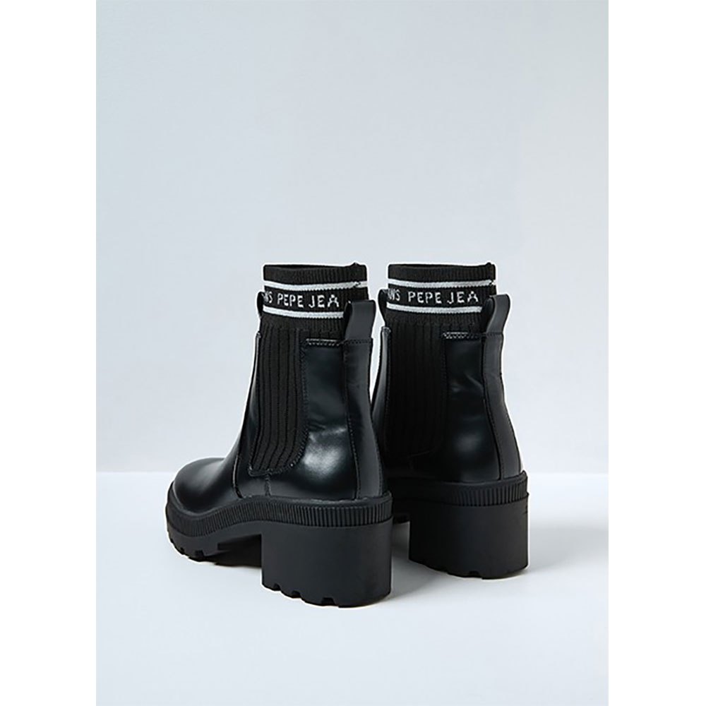 Chaussures Pepe Jeans Bottes Coventry Chelsea Black