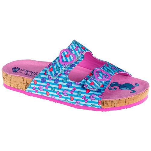 Enfant Skechers Sandales Granola Blue / Pink