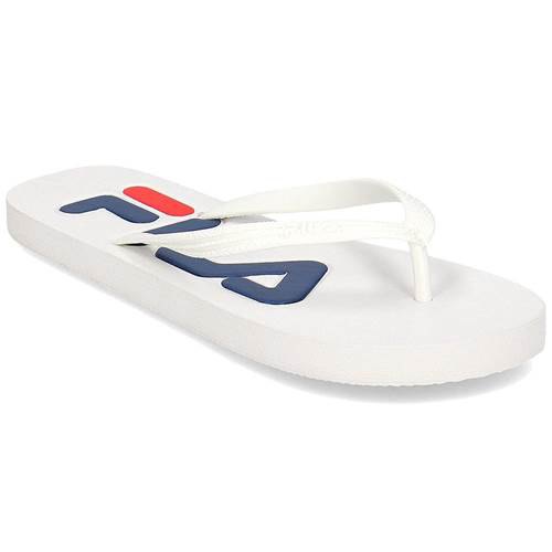 Chaussures Fila Pantoufles Chaussures Troy White