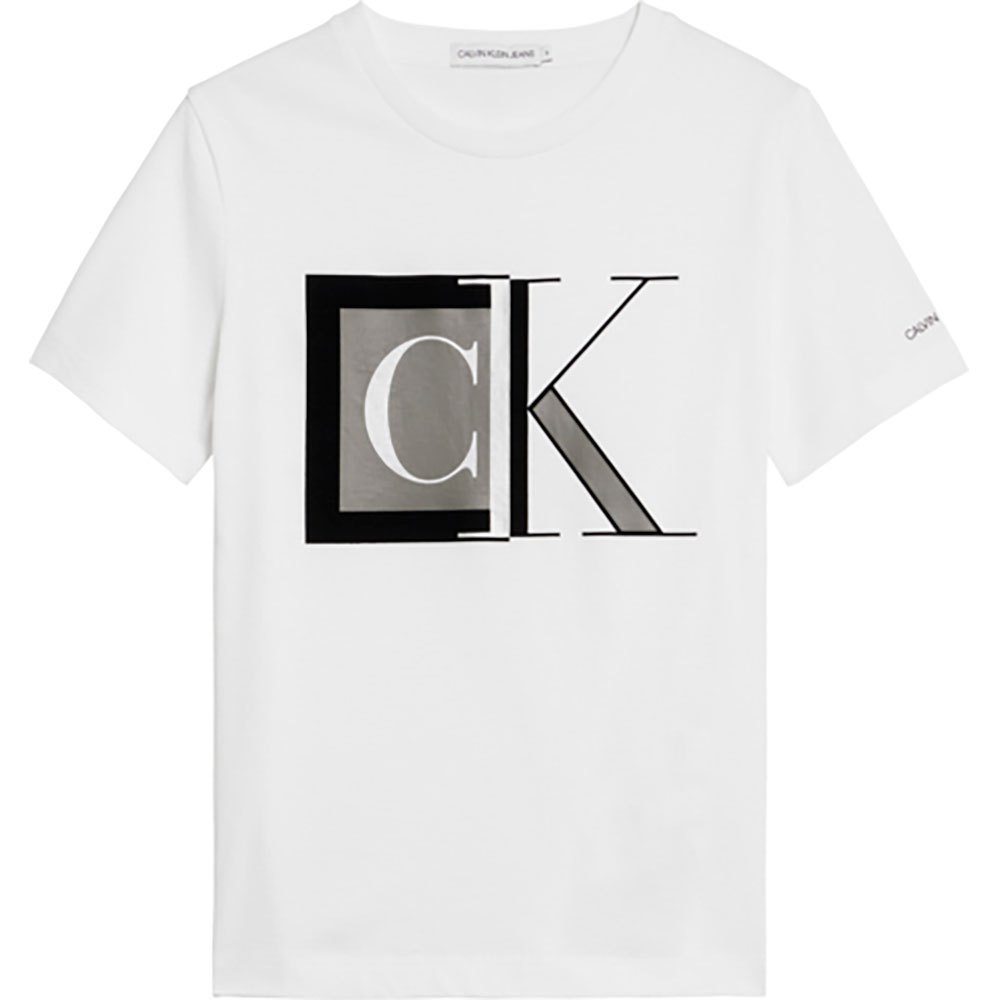Calvin Klein Block Monogram Short Sleeve TShirt 