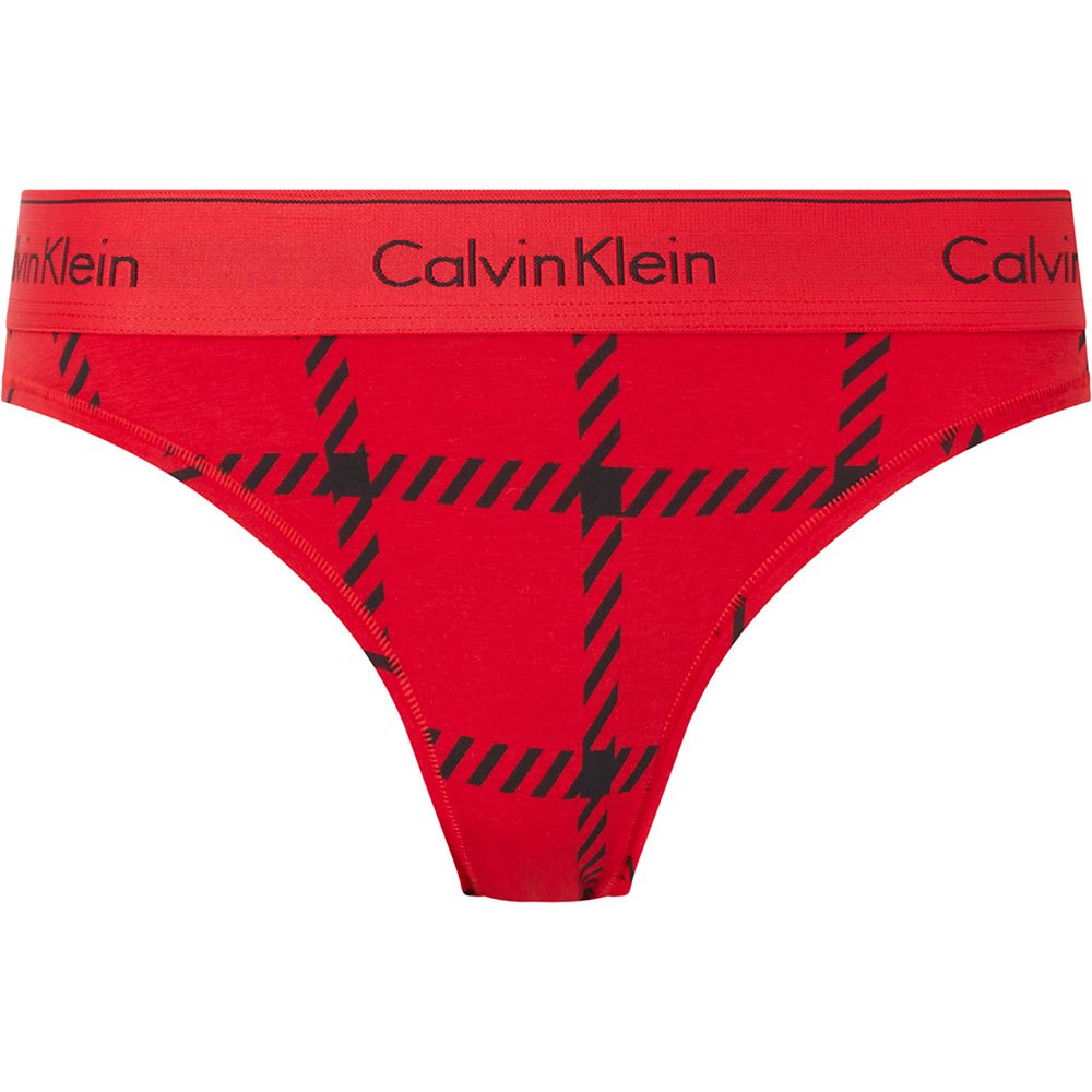 Women Calvin Klein Modern Cotton Brief Red