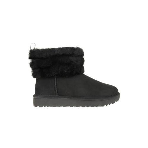 Chaussures Ugg Des Chaussures Fluff Mini Quilted Black