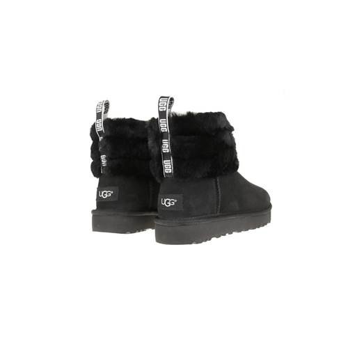 Chaussures Ugg Des Chaussures Fluff Mini Quilted Black
