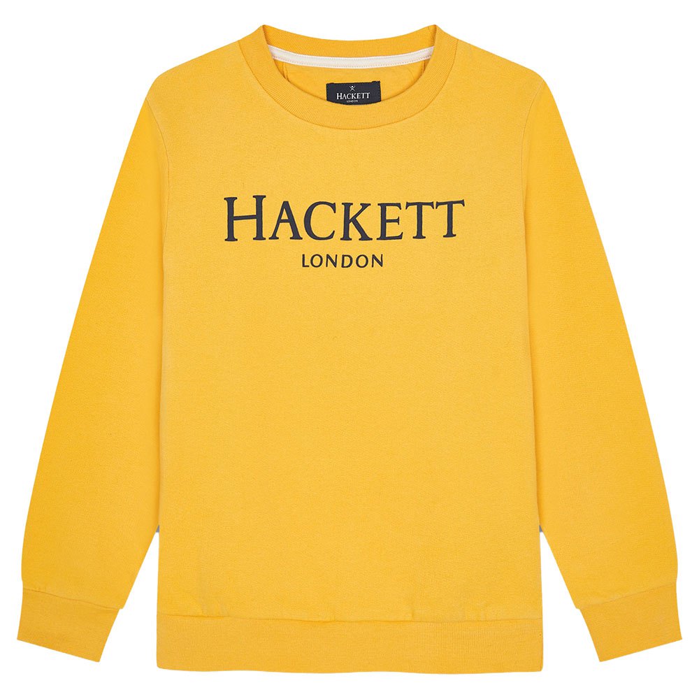 Sweatshirts And Hoodies Hackett Logo Youth Sweatshirt Yellow