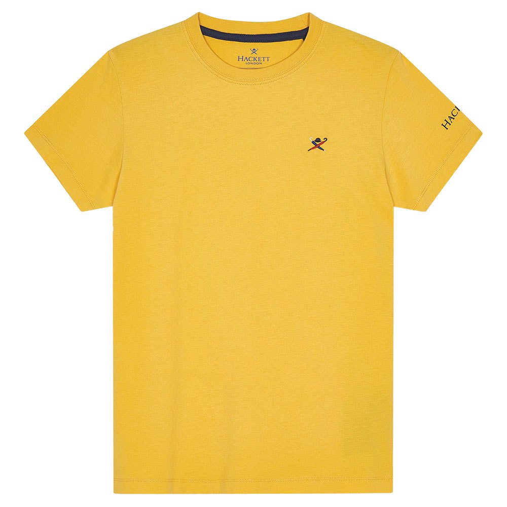 T-shirts Hackett Small Logo Short Sleeve Boy T-Shirt Yellow