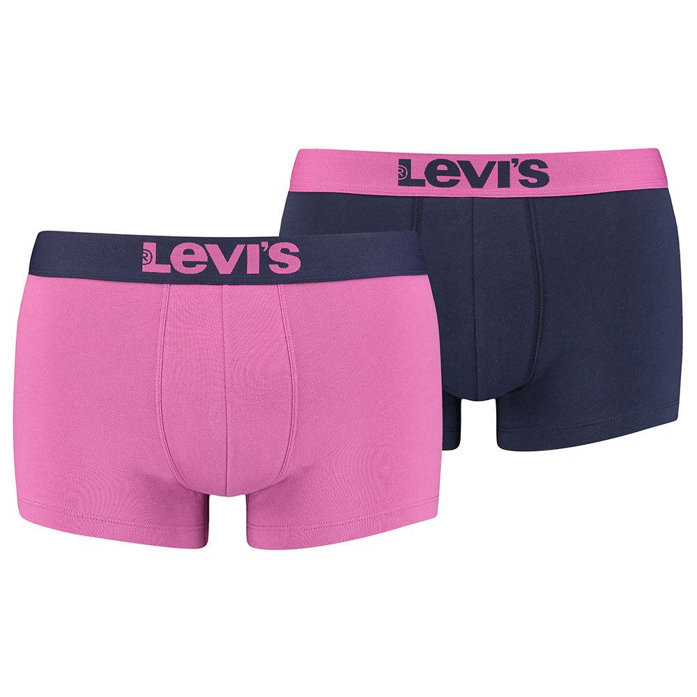 Underwear Levi´s® Solid Basic Trunk 2 Pairs Blue