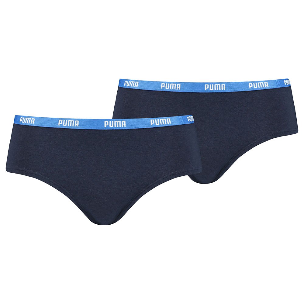 Underwear Puma Hipster Brief 2 Units Blue