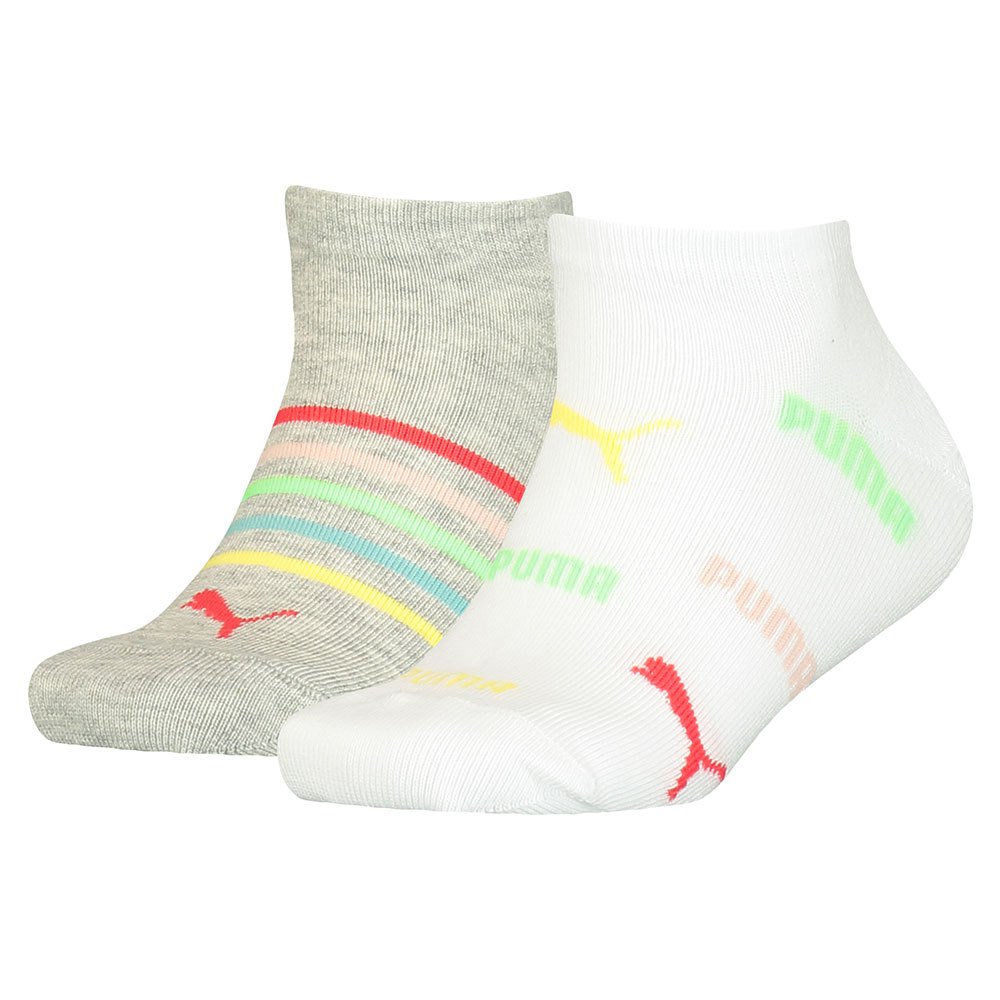 Socks Puma Logo Aop Sneaker Children Socks 2 Pairs Multicolor