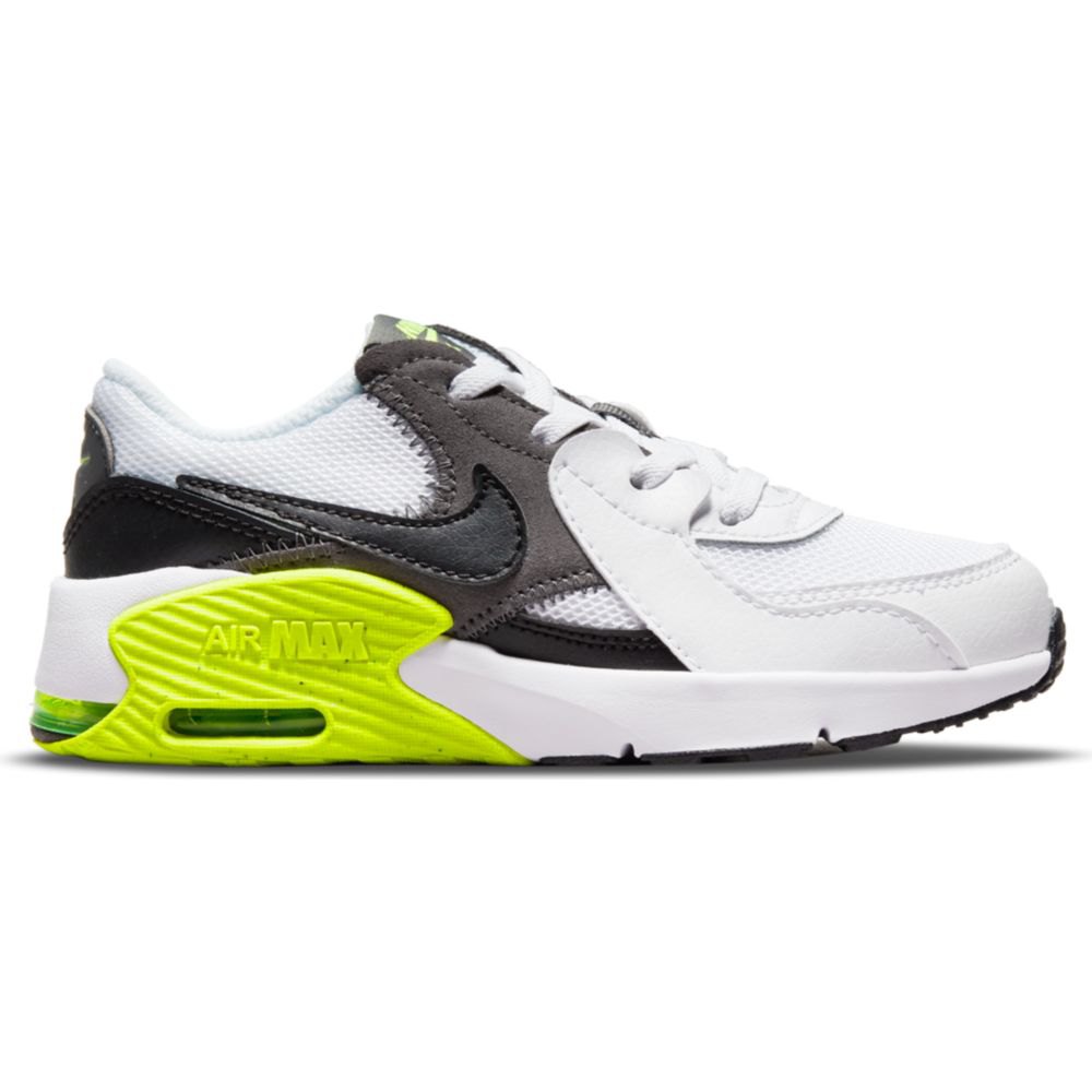 Chaussures Nike Des Chaussures Air Max Excee PS White / Black-Iron Grey-Volt