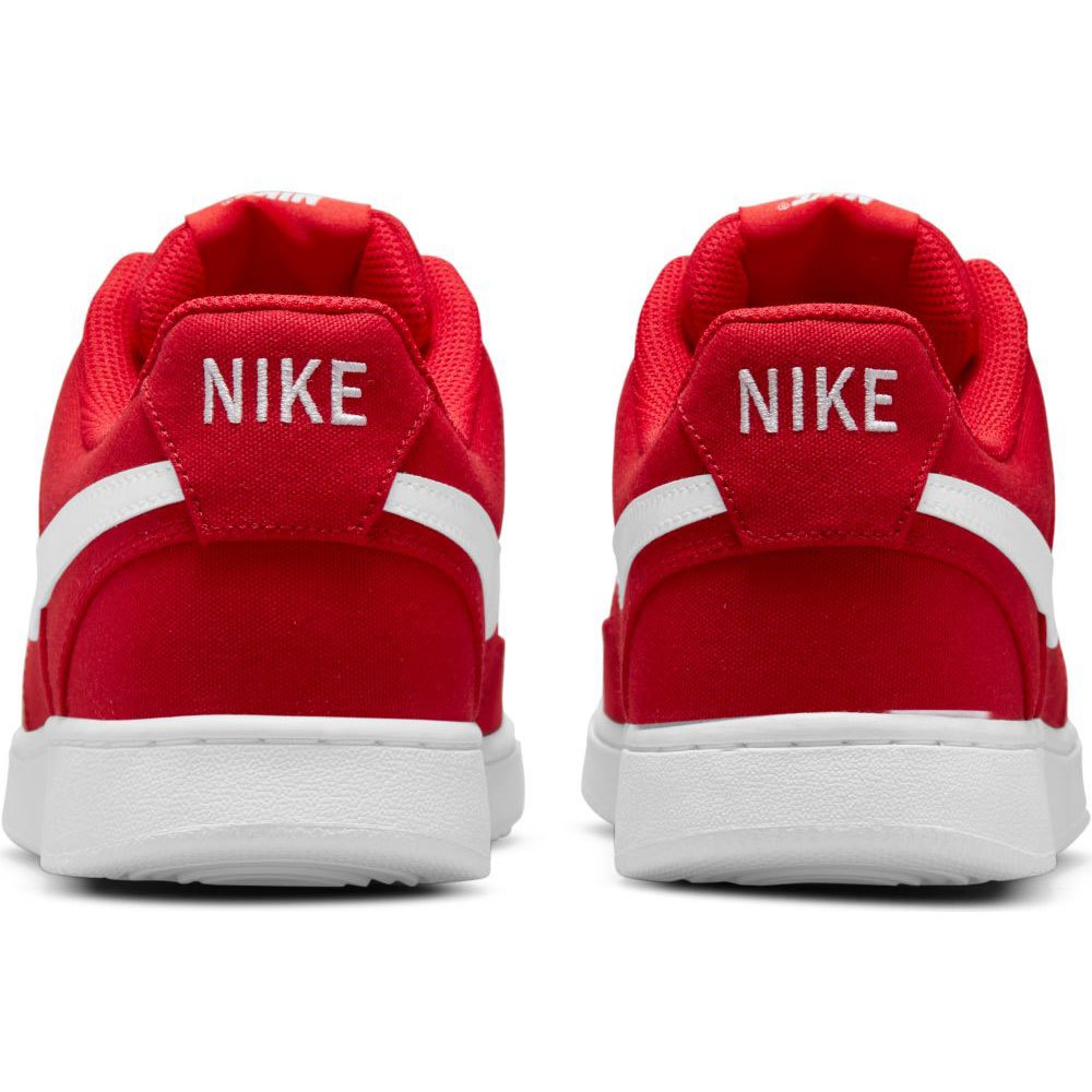 Baskets Nike Des Chaussures Court Vision Canvas University Red / White
