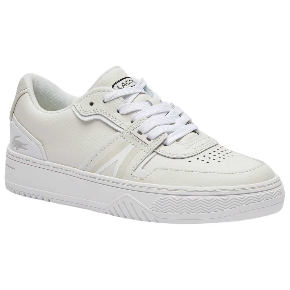 Shoes Lacoste L001 Leather Trainers White