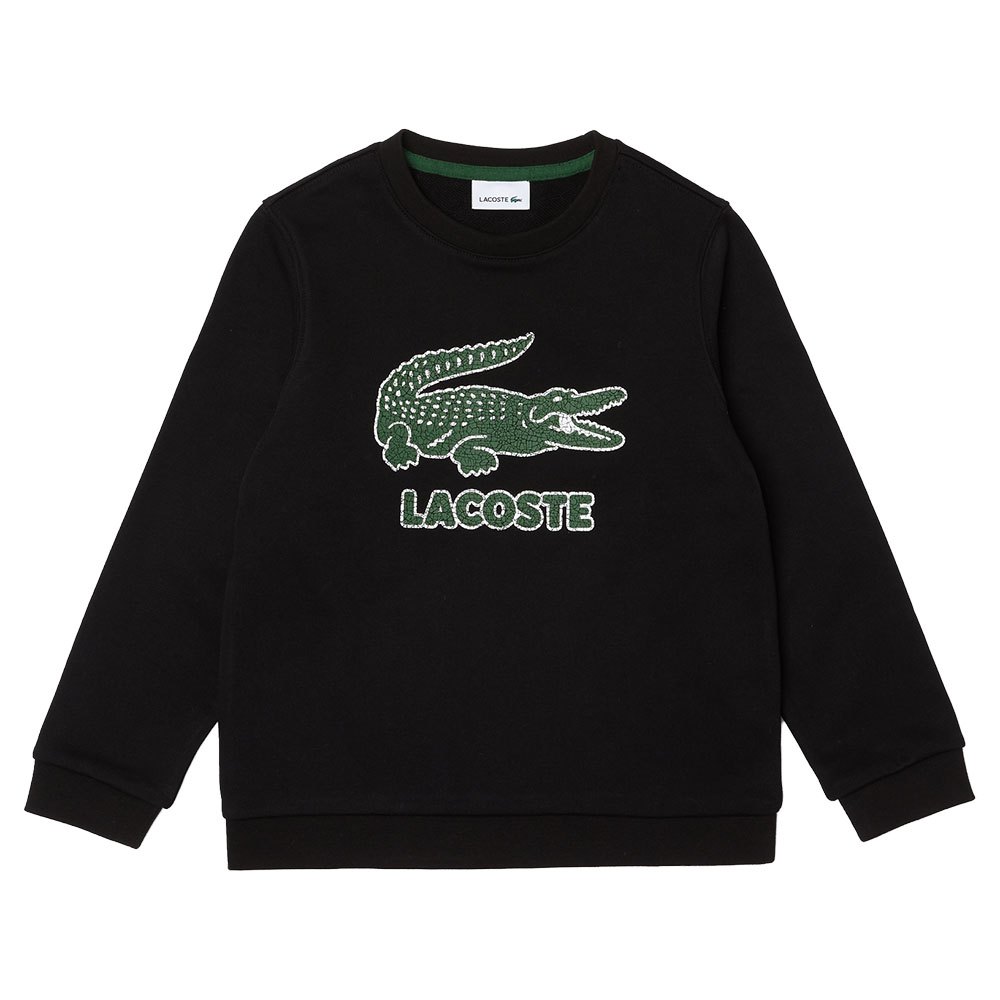 Sweatshirts And Hoodies Lacoste Vintage Logo Sweatshirt Black