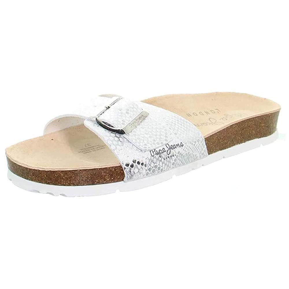Chaussures Pepe Jeans Sandales Oban Asi Loafer Silver
