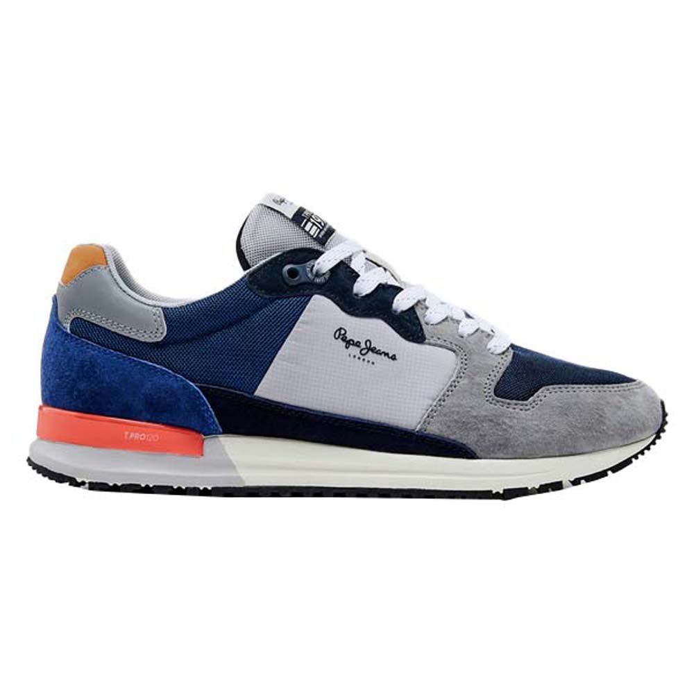 Homme Pepe Jeans Formateurs Tinker Pro Rump 0.2 Grey