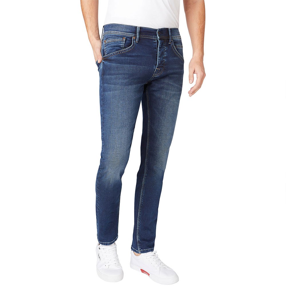 Clothing Pepe Jeans Track Jeans Blue