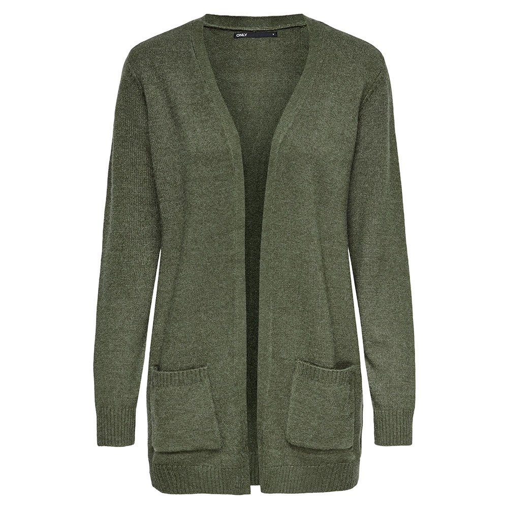 Women Only Lesly Open Knit Cardigan Green