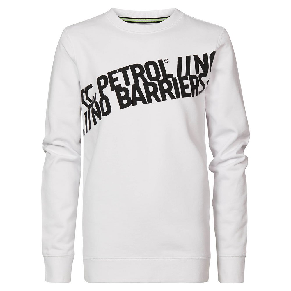 Boy Petrol Industries Sweatshirt White