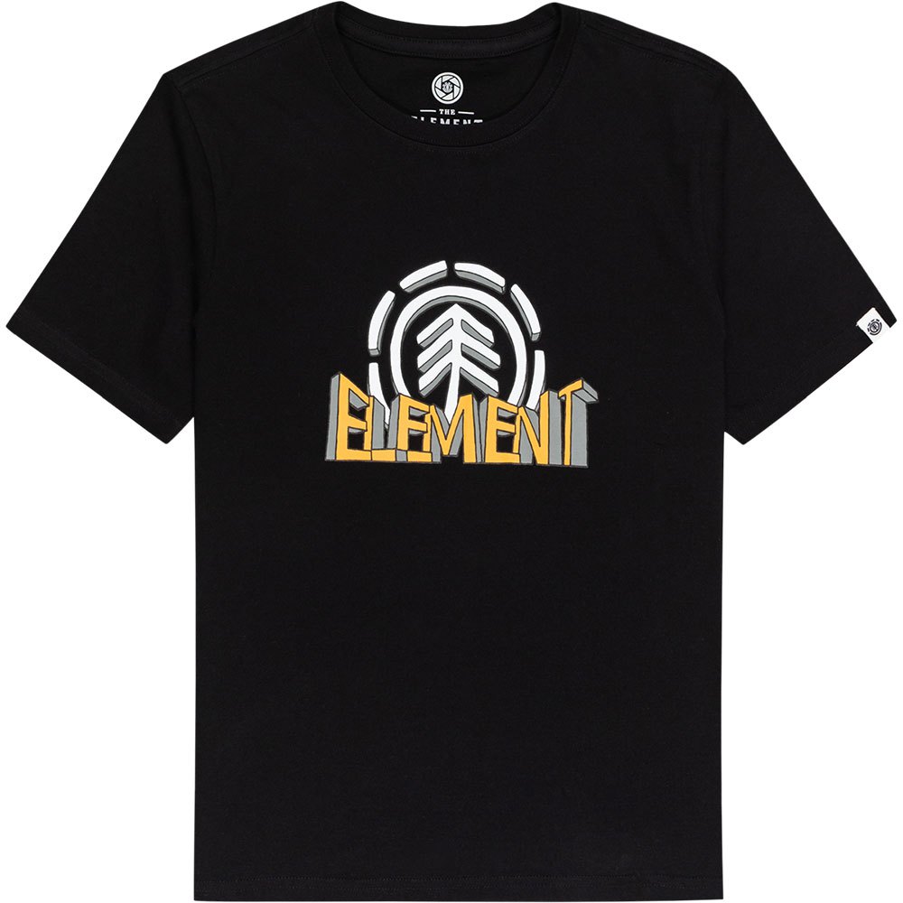 Clothing Element Dimensional Short Sleeve T-Shirt Youth Black