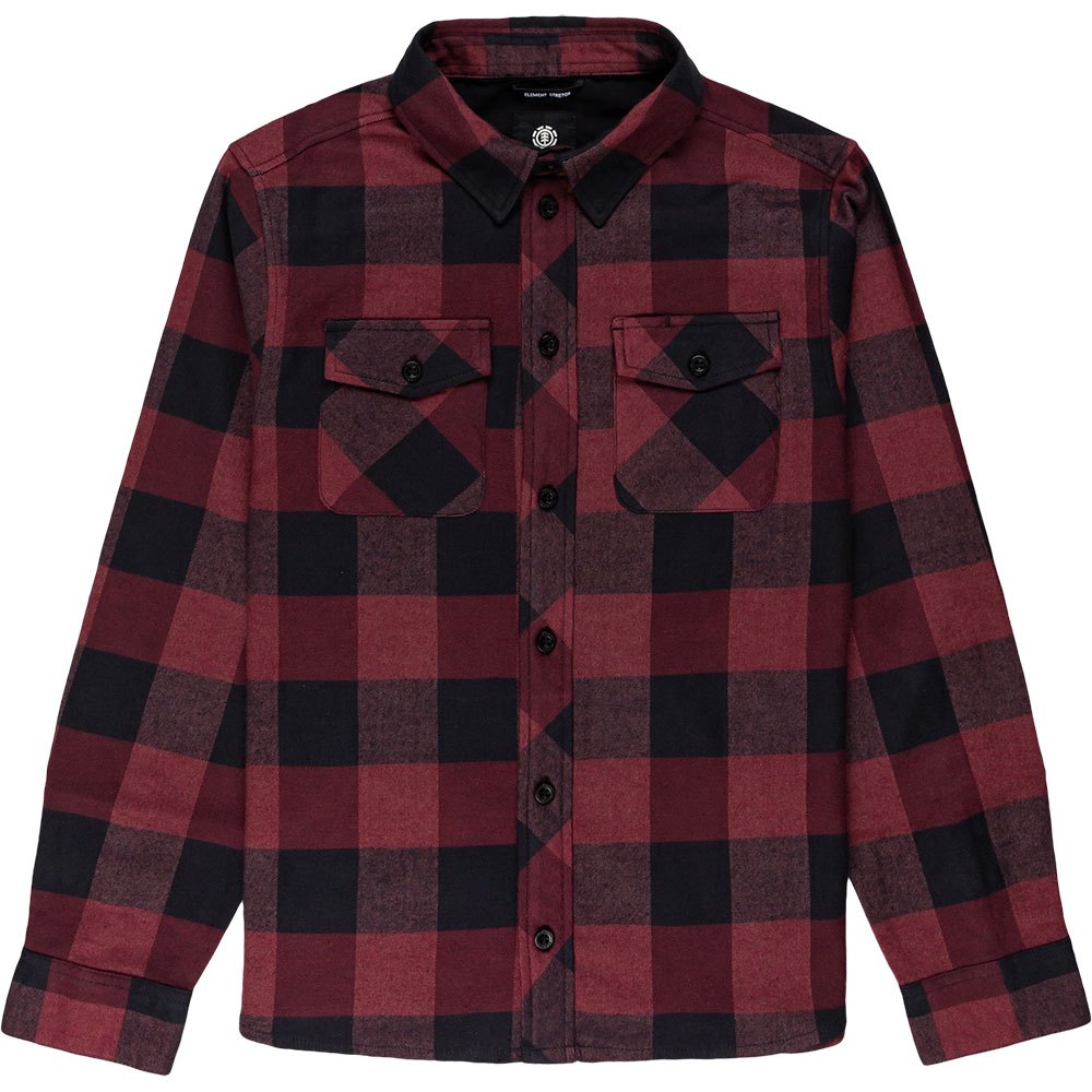 Clothing Element Tacoma 2 Long Sleeve Shirt Youth Red