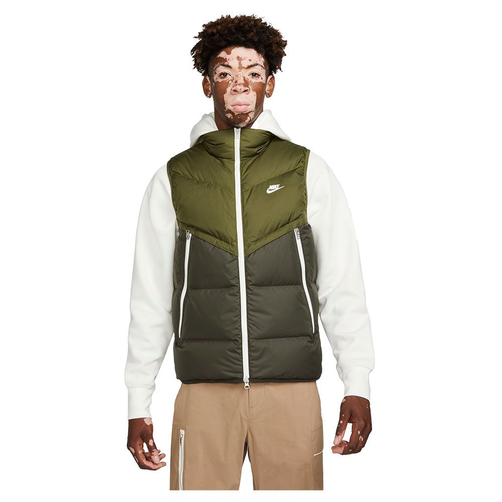 Men Nike Sportswear Windrunner Vest Green