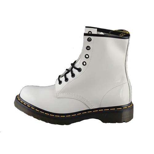 Chaussures Dr Martens Chaussures Lamper Verni 1460 White