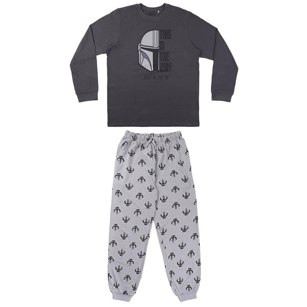 Clothing Cerda Group The Mandalorian Pyjama Grey