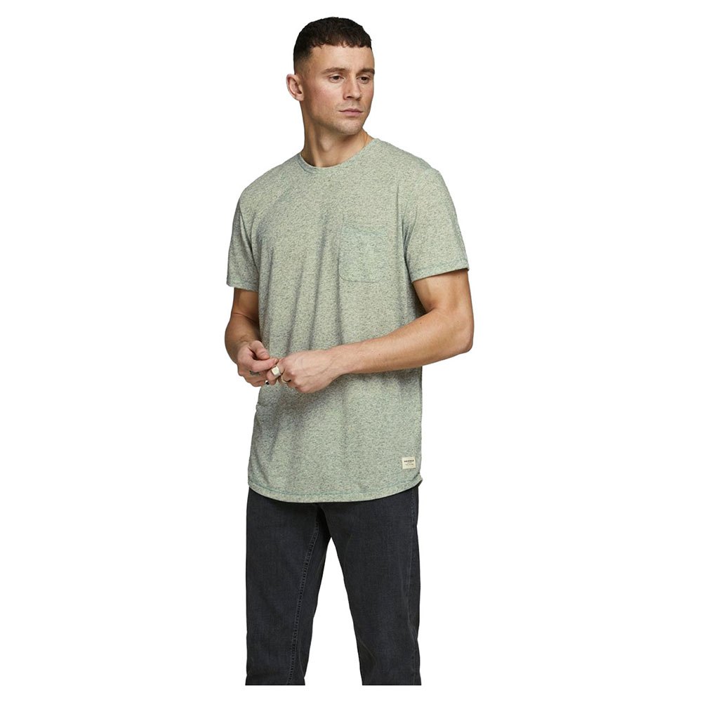 Men Jack & Jones 12171674 Long Sleeve T-Shirt Green