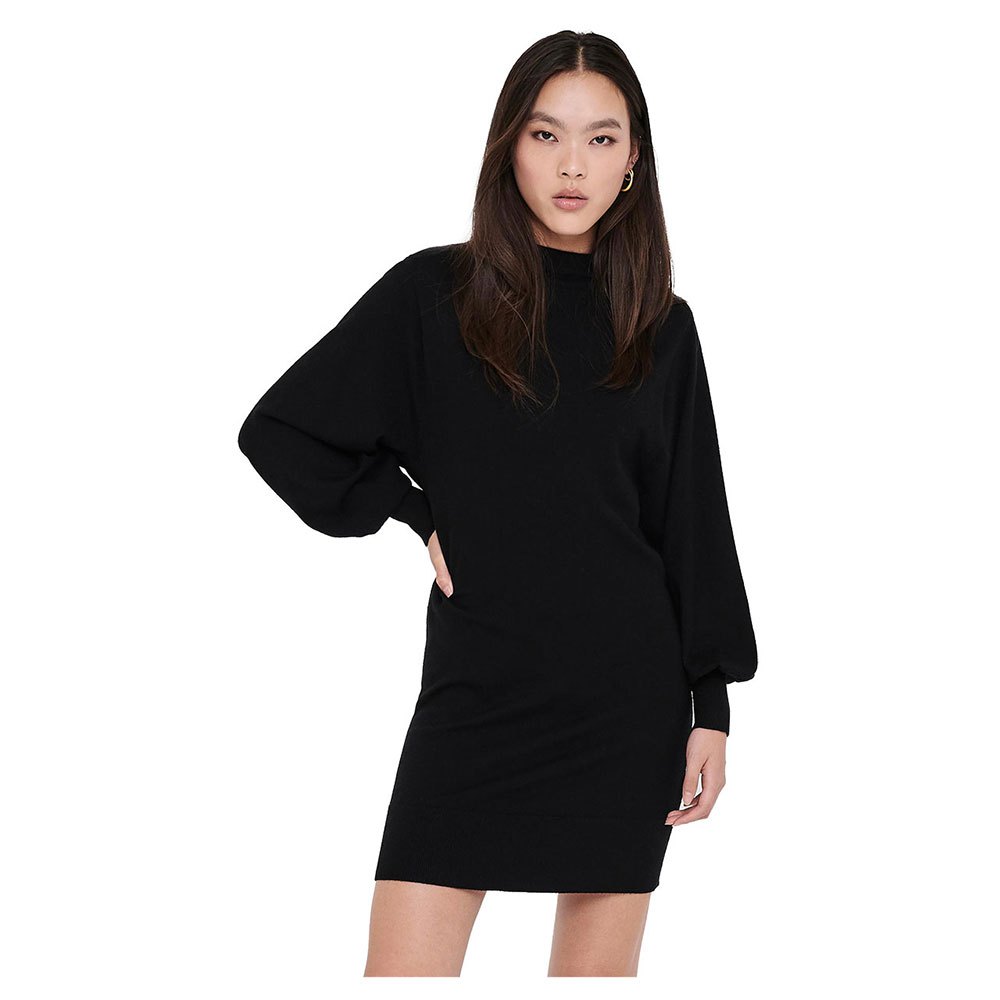 Robes Only Robe à Manches Courtes Labelle Life Black