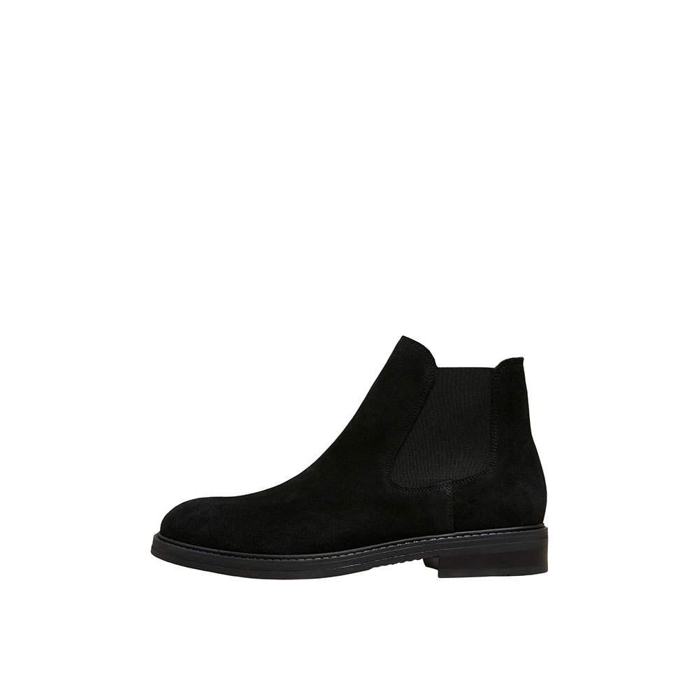 Shoes Selected Blake Suede Chelsea Boots Black
