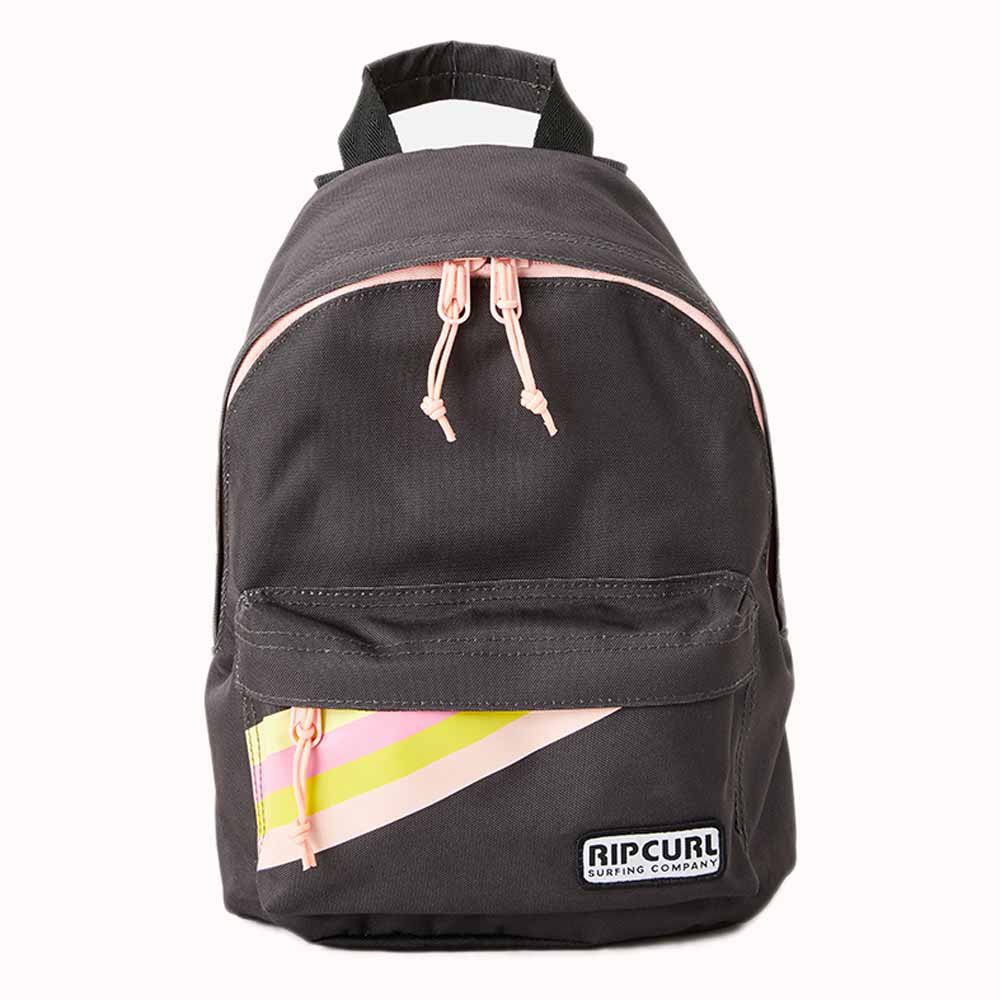 Backpacks Rip Curl Mini Dome Surf Stripe 6L Backpack Black