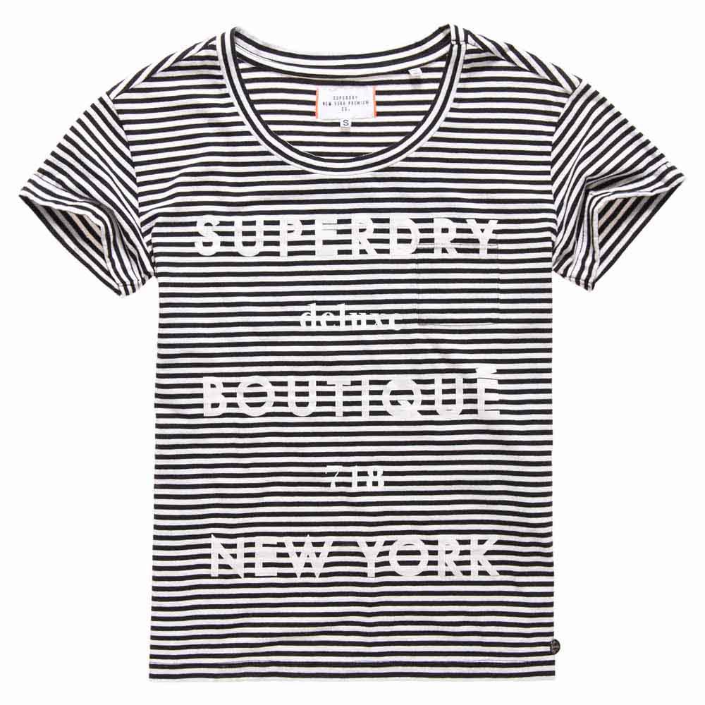 Clothing Superdry Ny Pocket Short Sleeve T-Shirt Black