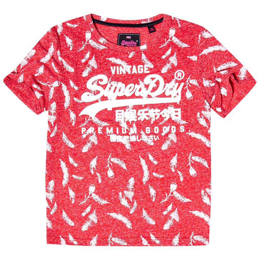 Superdry Premium Goods All Over Print Rd Boxy Short Sleeve TShirt 