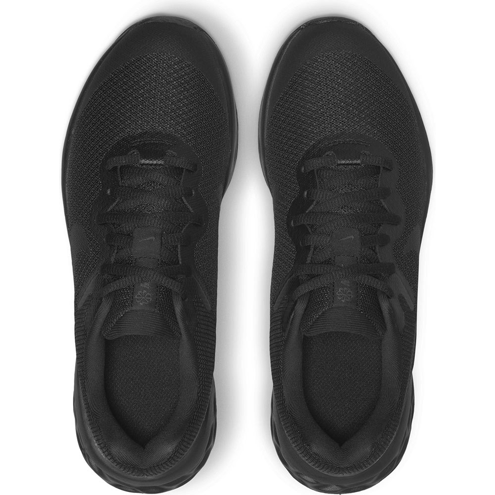 Enfant Nike Formateurs Revolution 6 GS Black / Black / Dk Smoke Grey
