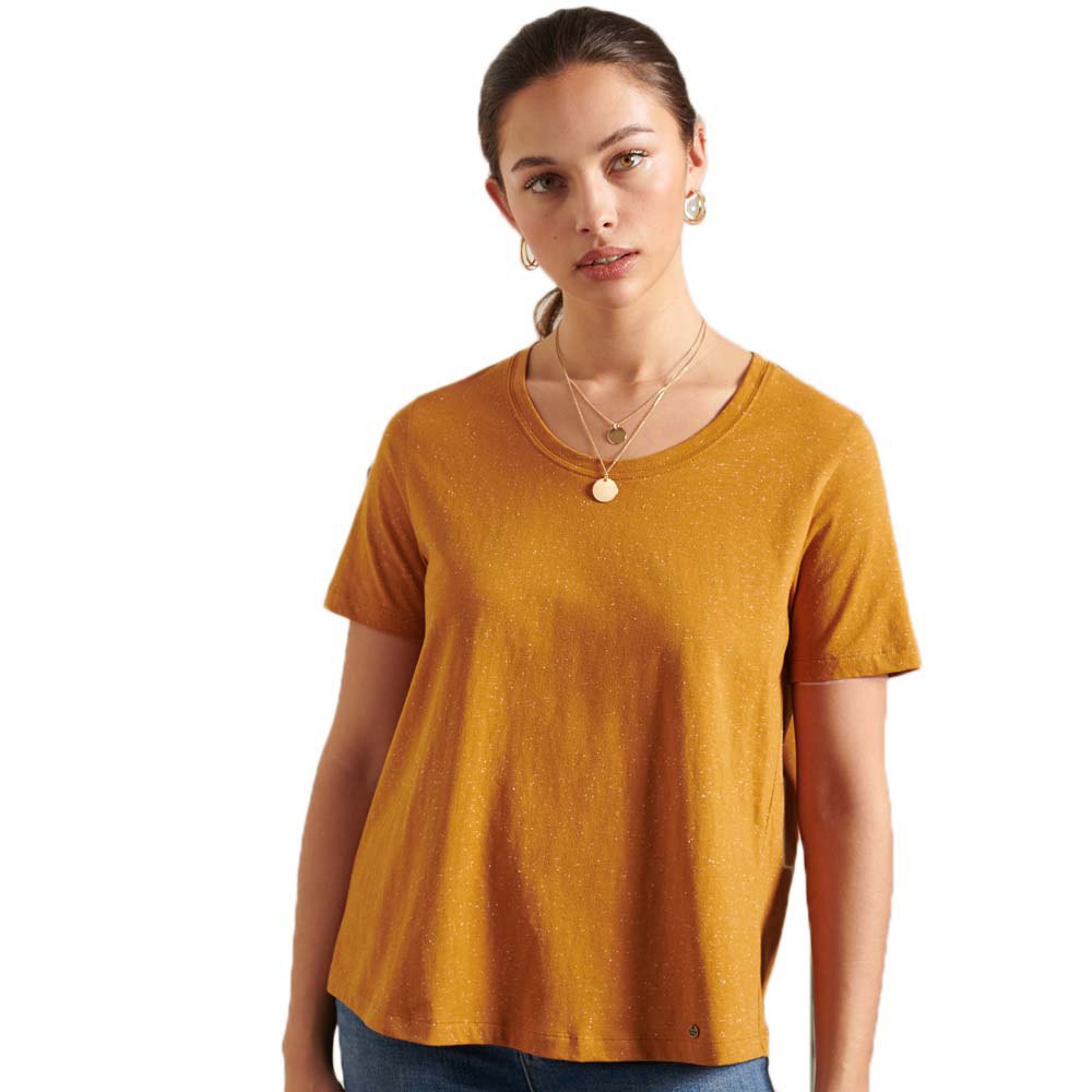 T-shirts Superdry Embroidered Back Short Sleeve T-Shirt Orange