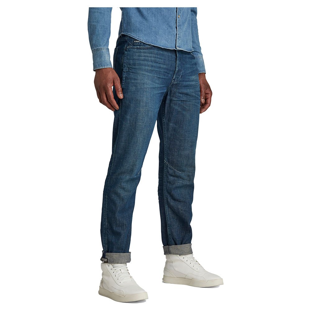 Clothing Gstar A-Staq Tapered Jeans Blue