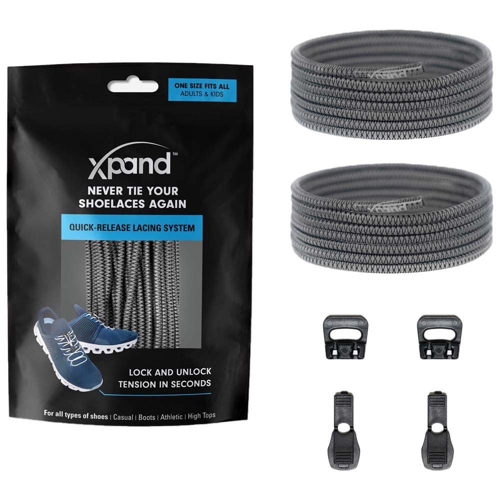 Accessories Xpand Laces Quick-Release Grey