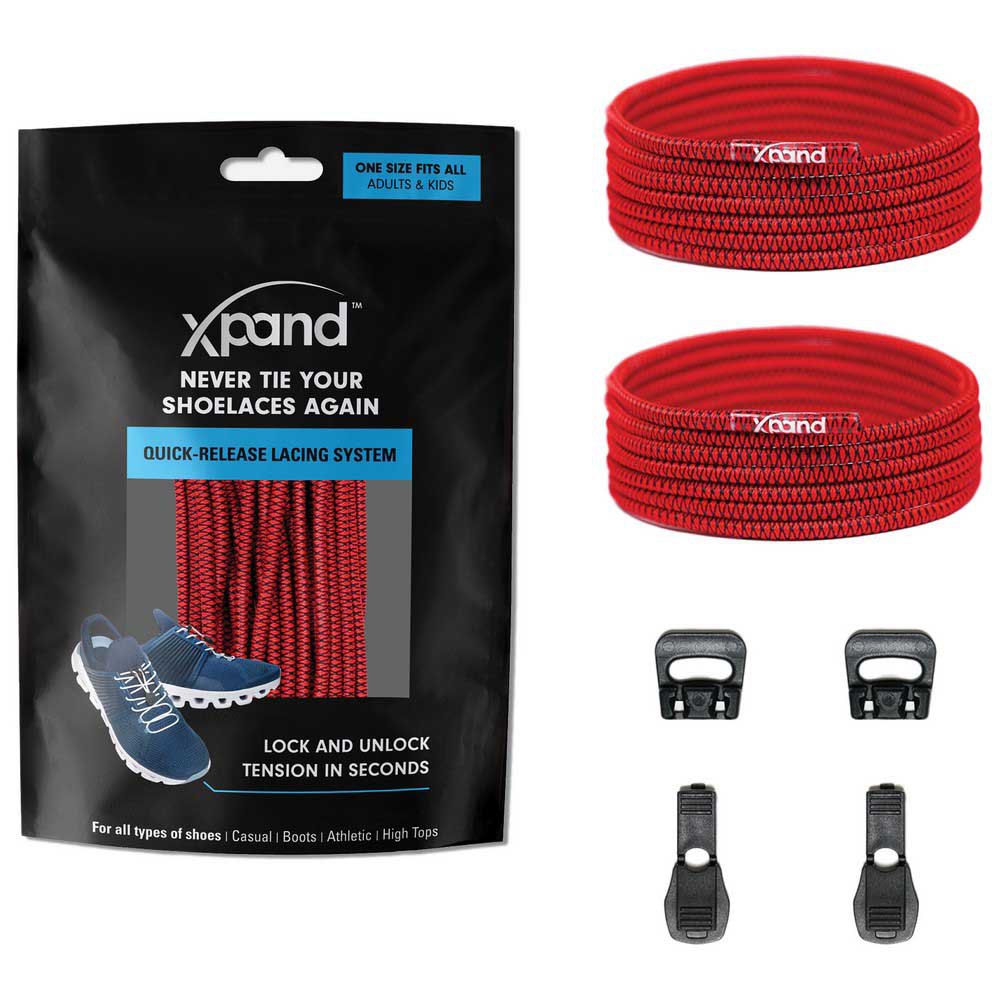 Shoes Xpand Laces Quick-Release Red