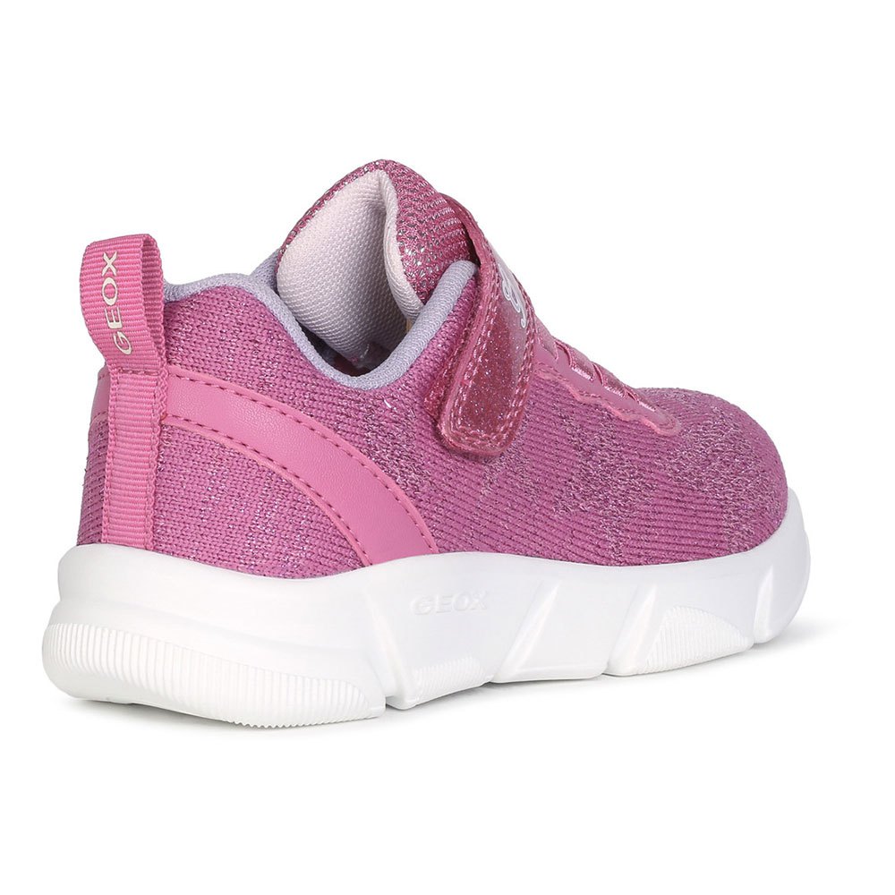 Chaussures Geox Baskets Fille Aril Fuchsia / Lilac