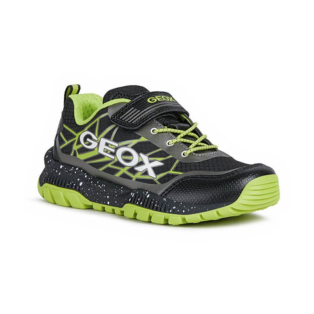 Shoes Geox Tuono Trainers Boy Black