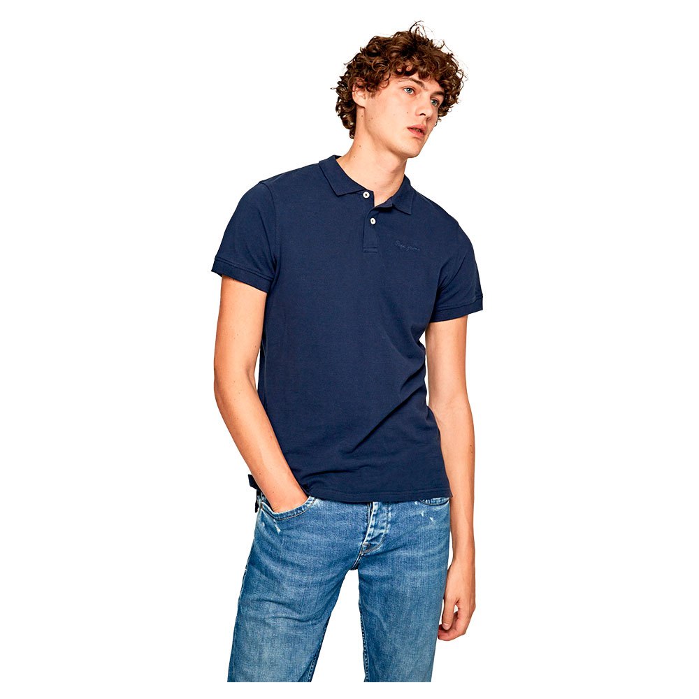 Clothing Pepe Jeans Vincent Polo Blue