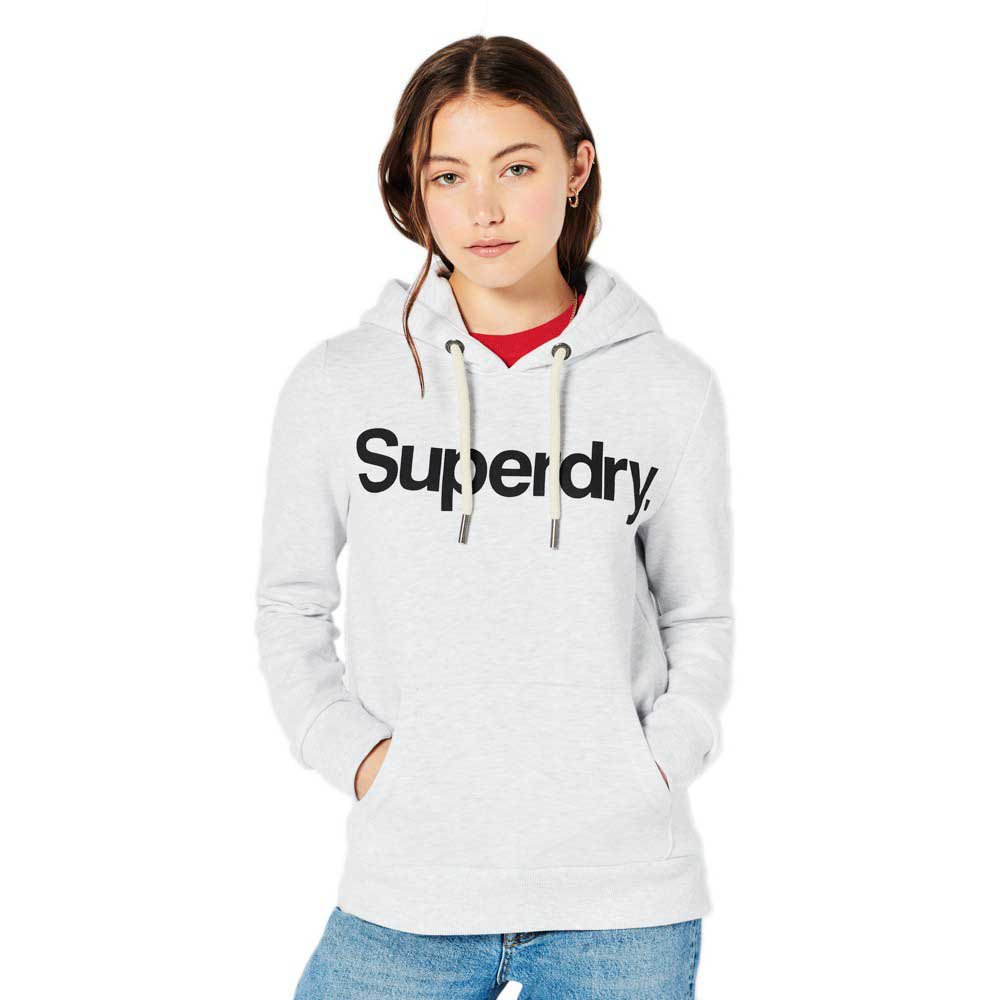 Sweatshirts Superdry Sweat à Capuche Core Logo Ice Marl