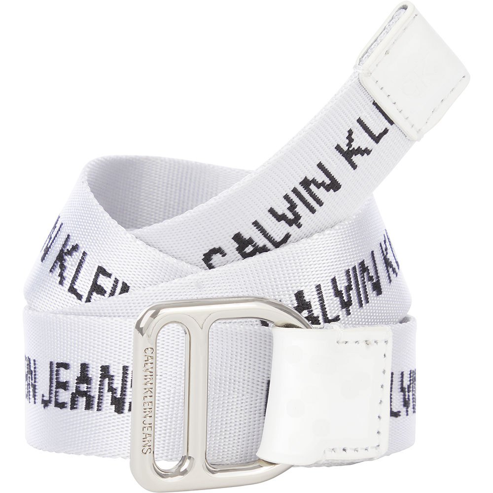 Belts Calvin Klein Slider Webbing 30mm Belt White