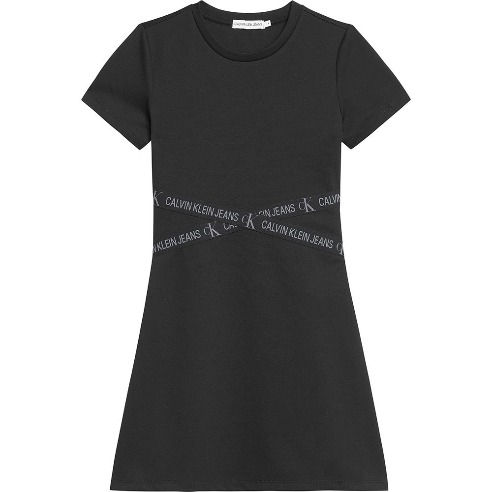 Calvin Klein Punto Logo Tape Dress 