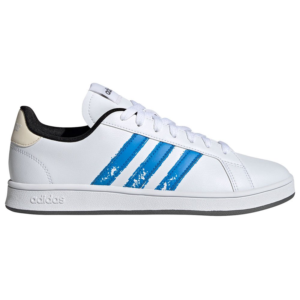 Homme adidas Formateurs Grand Court Beyond Ftwr White / Blue Rush / Grey Four