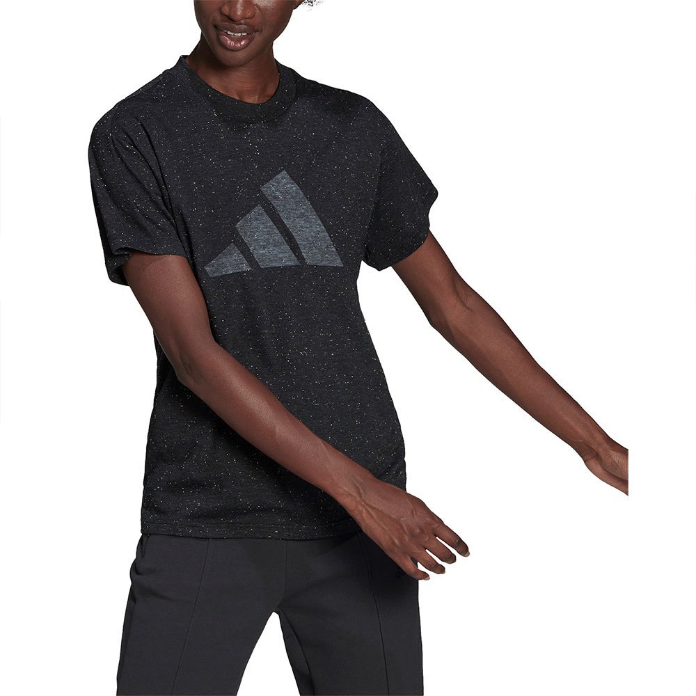 Vêtements adidas T-Shirt Manche Courte Winrs 3.0 Black Melange 1