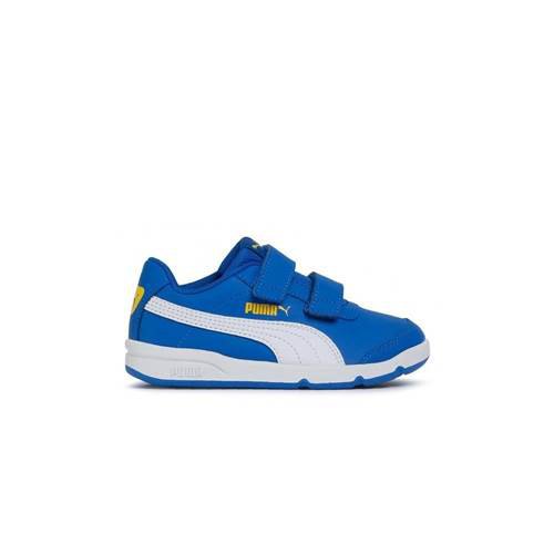 Chaussures Puma Des Chaussures Stepfleex 2 Sl Ve V Ps Blue / White