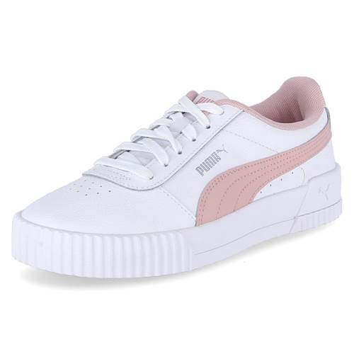 Enfant Puma Des Chaussures Carina L White / Pink